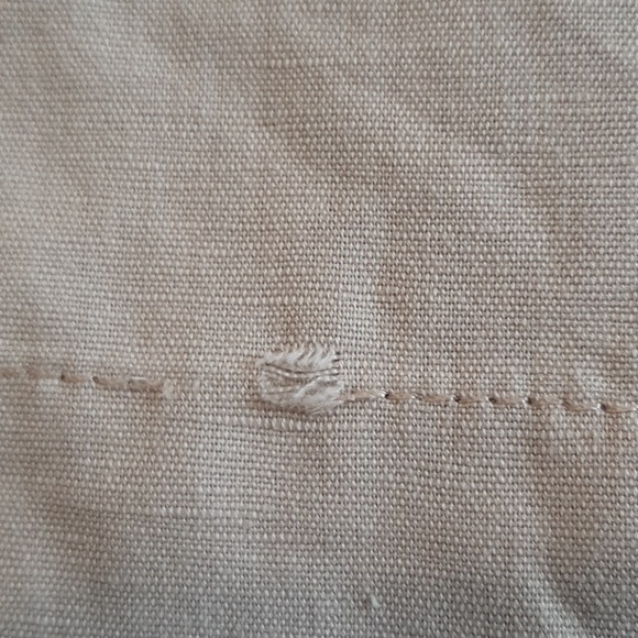 LL Bean linen blend pants size M - Picture 6 of 6